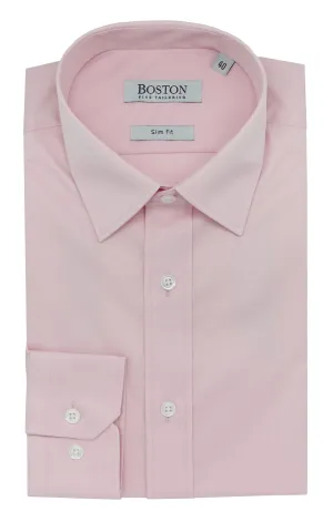 Liberty Business 5WT Pink Shirt Subtle Print Sustainable production