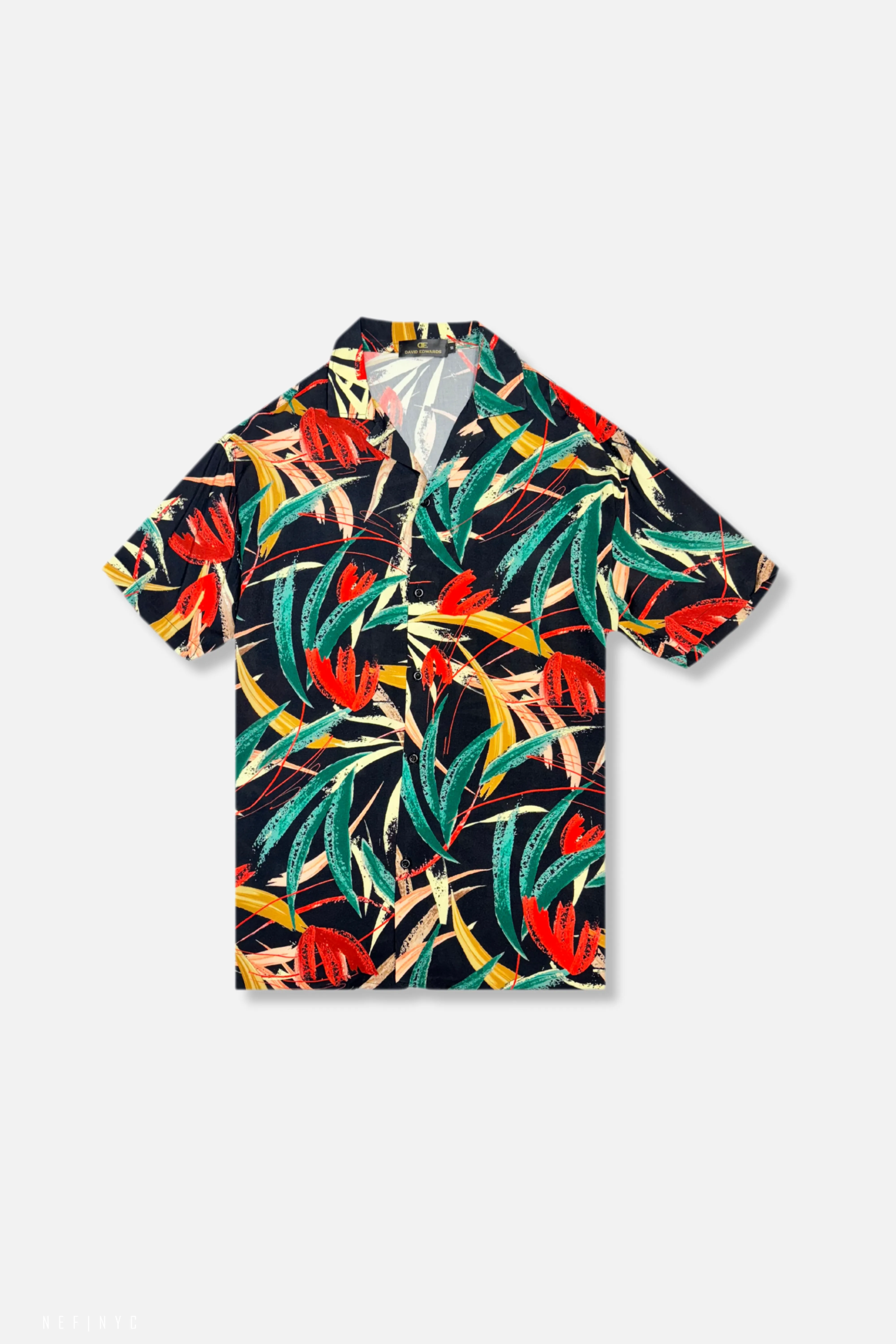 Doncaster Tropical Resort Revere Collar Shirt All-Occasion