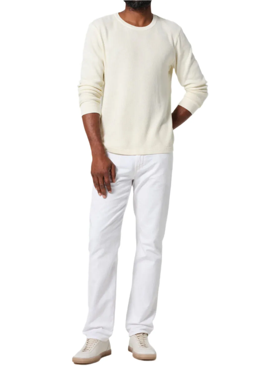Elijah Relaxed Fit Pant - White WaterRepellent