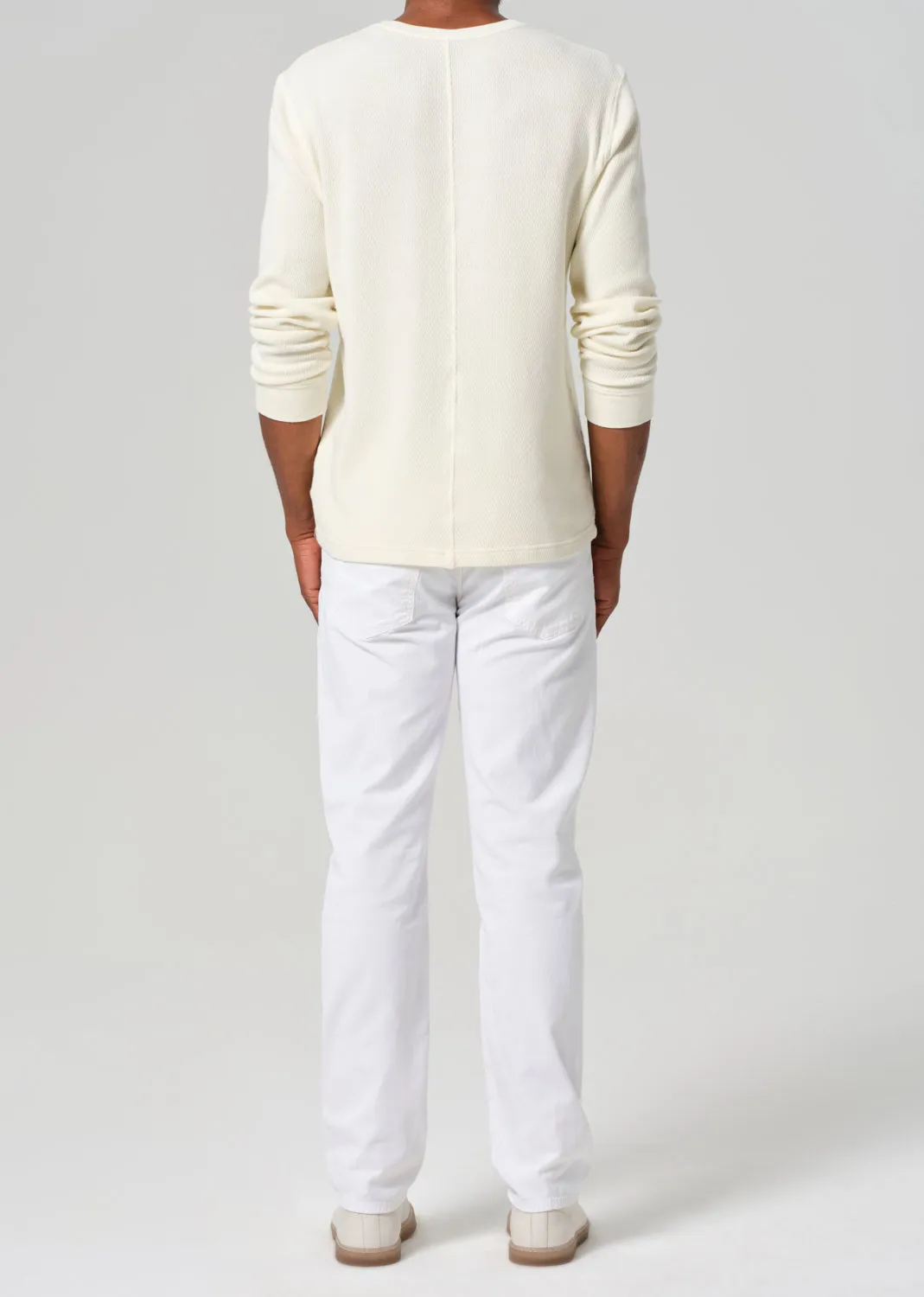 Layer Play Elijah Relaxed Fit Pant - White