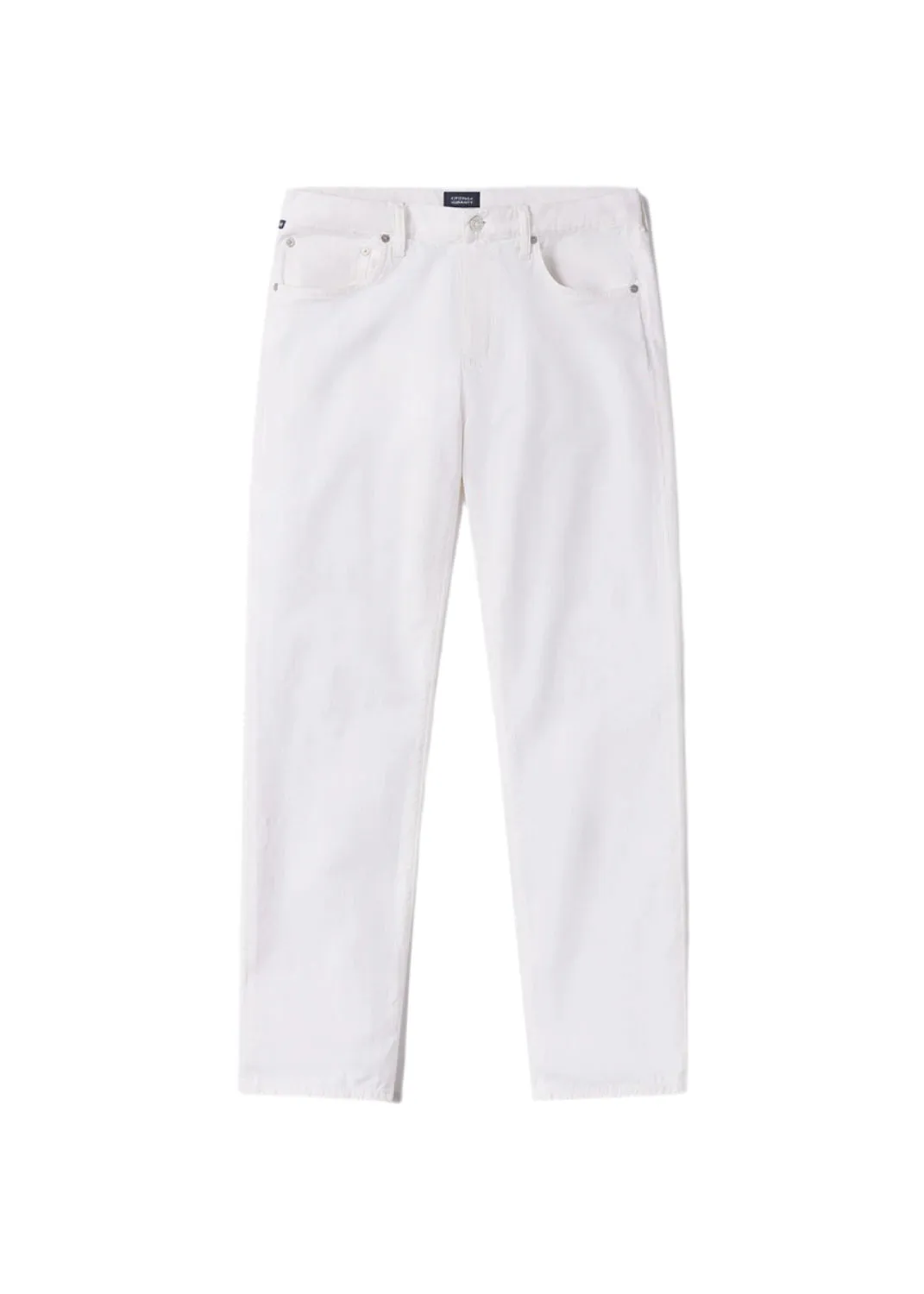 Elijah Relaxed Fit Pant - White Music Mood Photo Glam