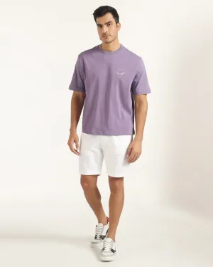 Linen Casual White Solid Shorts - Kat Cool Vibe Urban Fashion