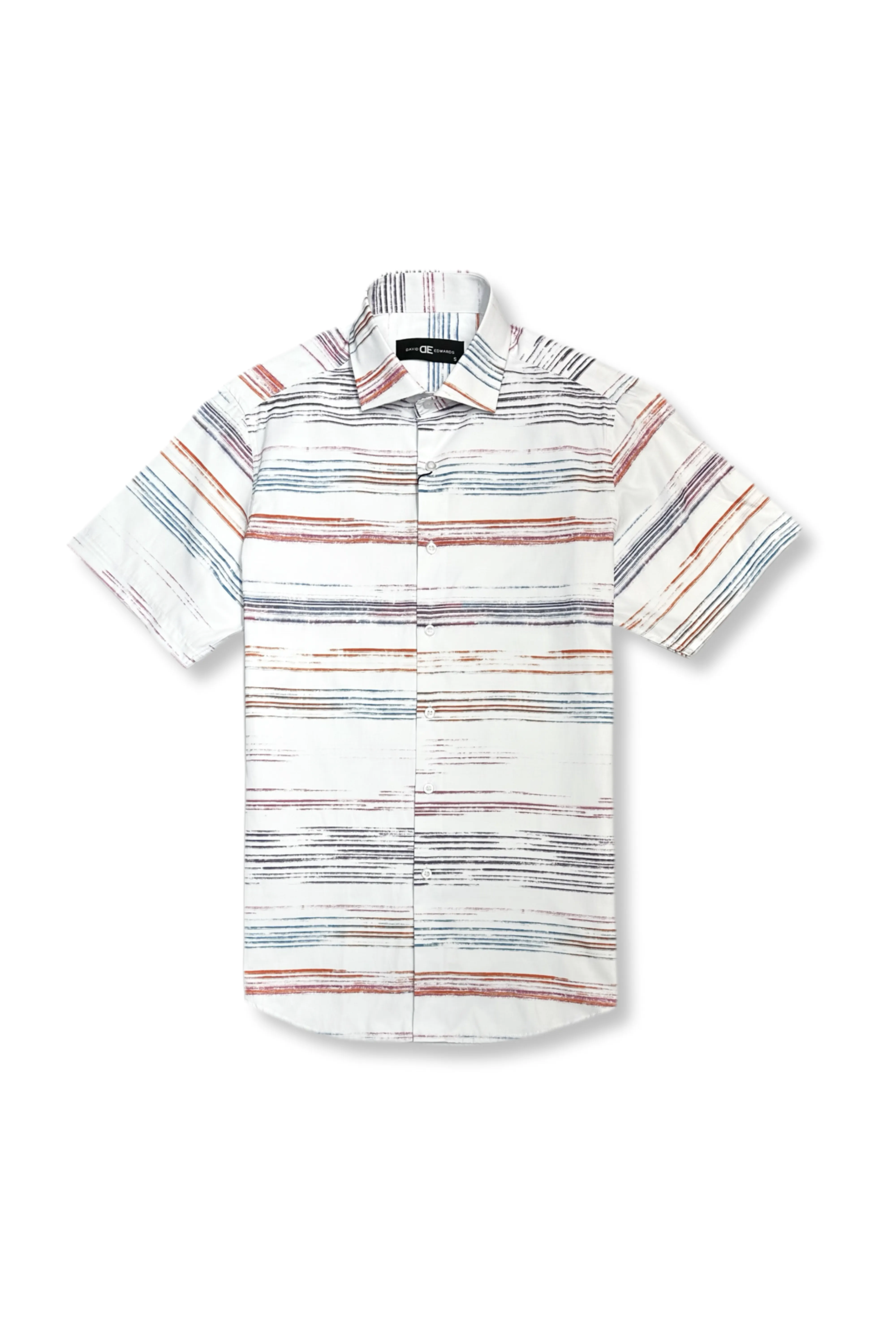 Dowell Short Sleeve Button Down HighDensity Weave Vegan Mood