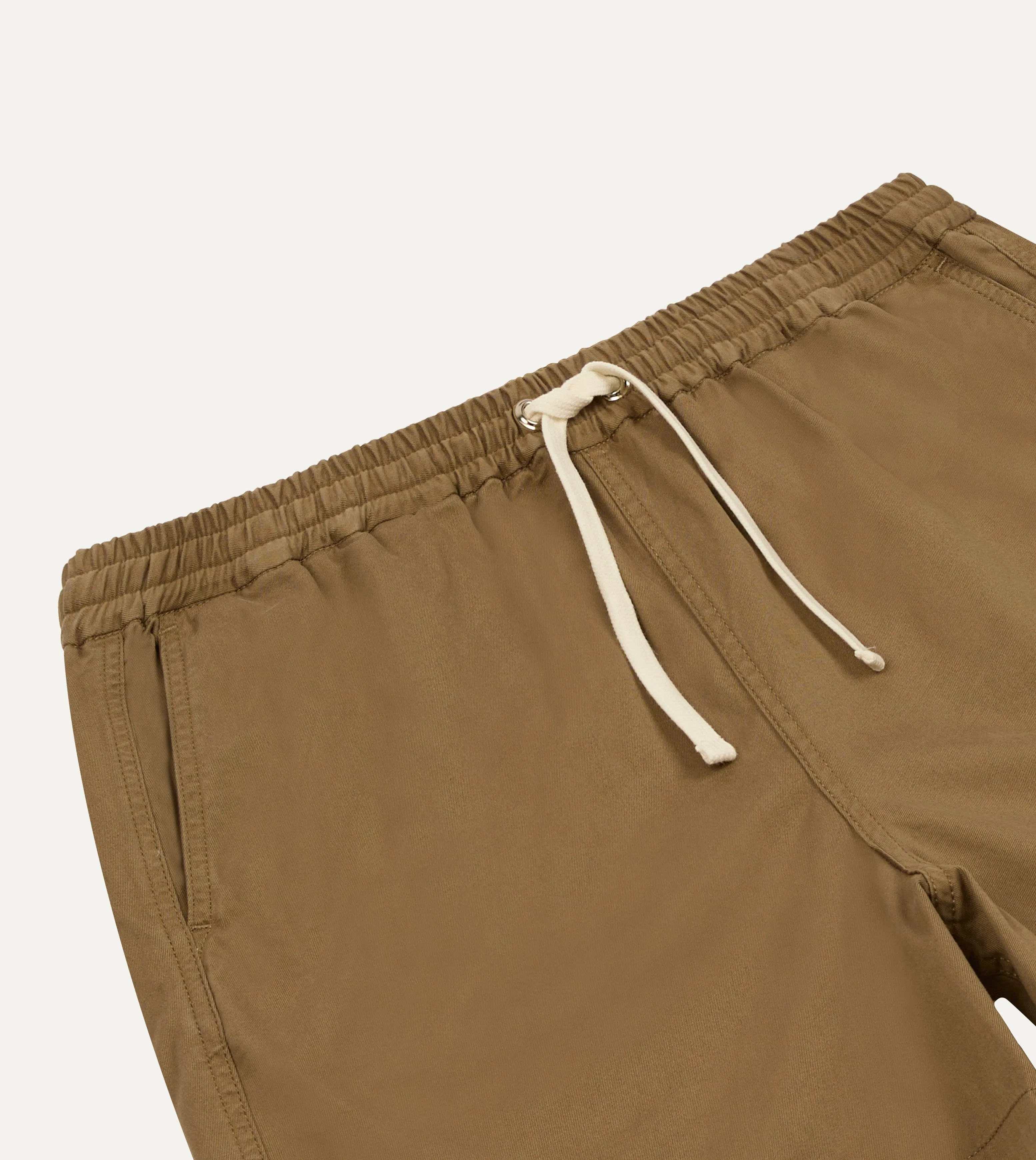 Sustainable Daily Fit Michael McGregor for Drake's Fawn Drawstring Shorts
