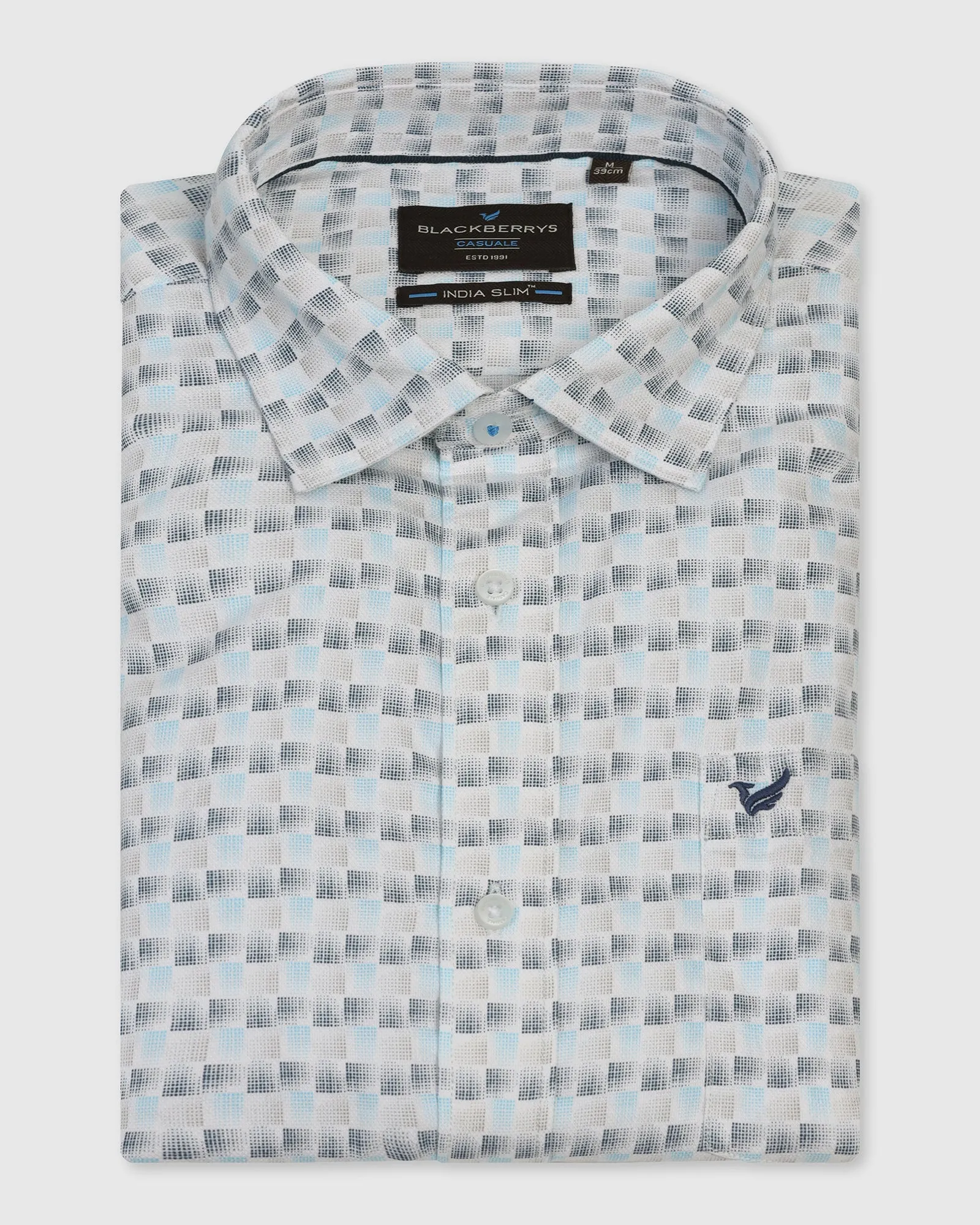 Winter Fashion Casual White Printed Shirt - Felip