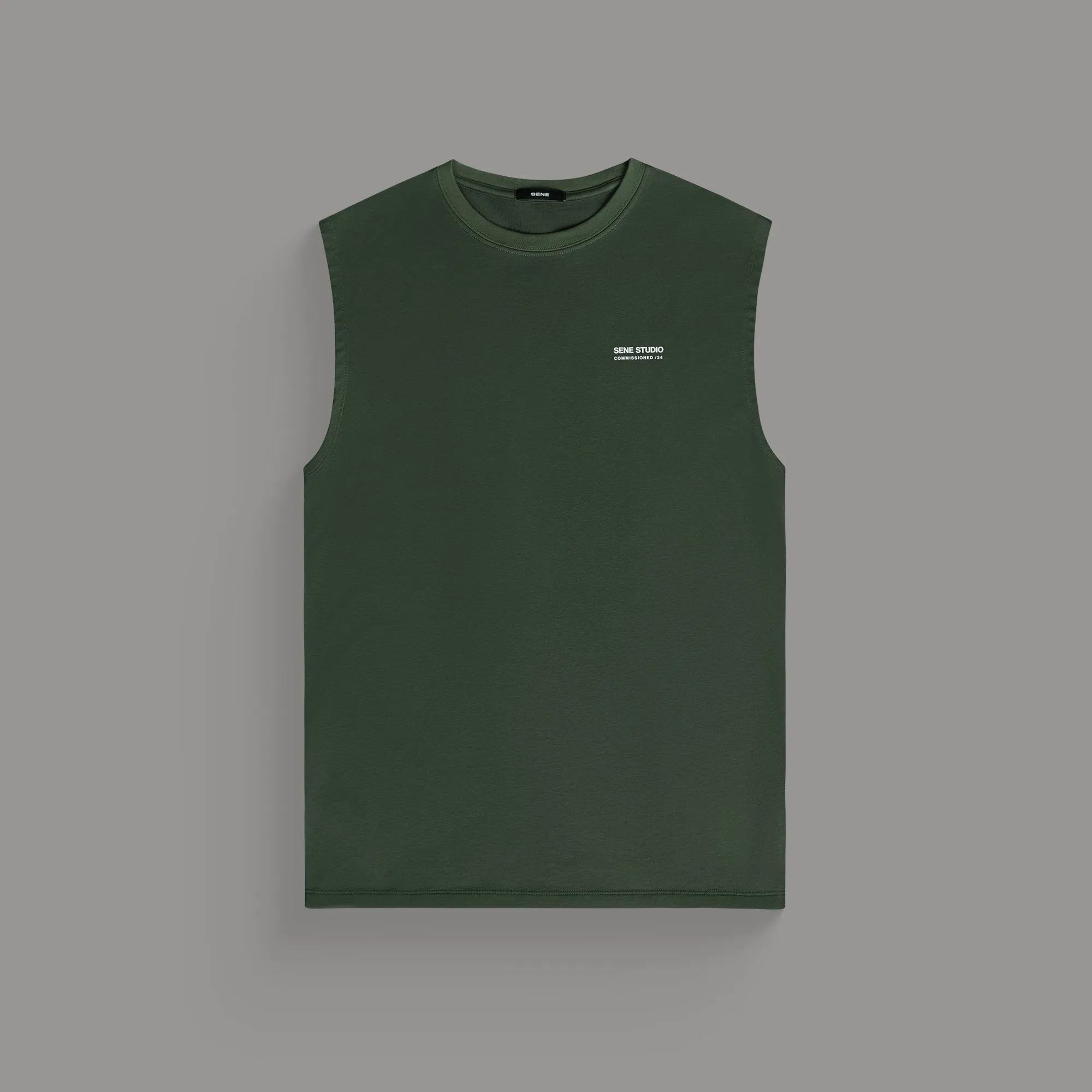 Commissioned Cumulus Tank Top elastic waistband Smart Casual Look