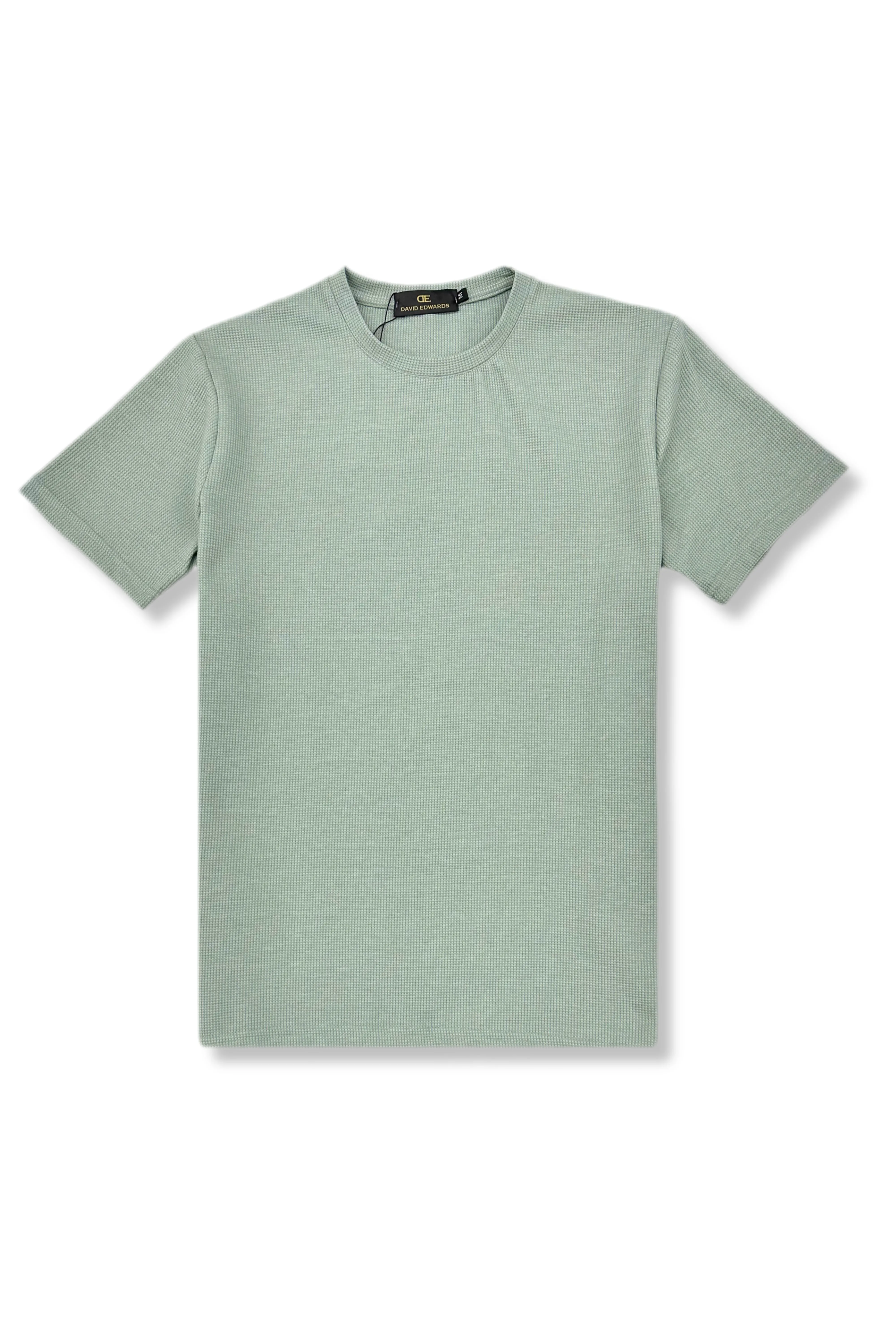 UV Protection Fabric Denton Crewneck T-Shirt