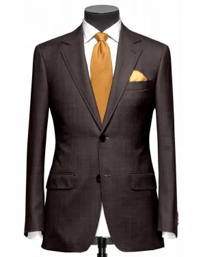 Dugdale Fine Worsted - Dark Brown Mid Season Wear Abrasion Resistant Trim