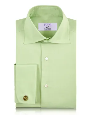 Airflow Ventilation System EZS Light Green Pinpoint Oxford Shirt