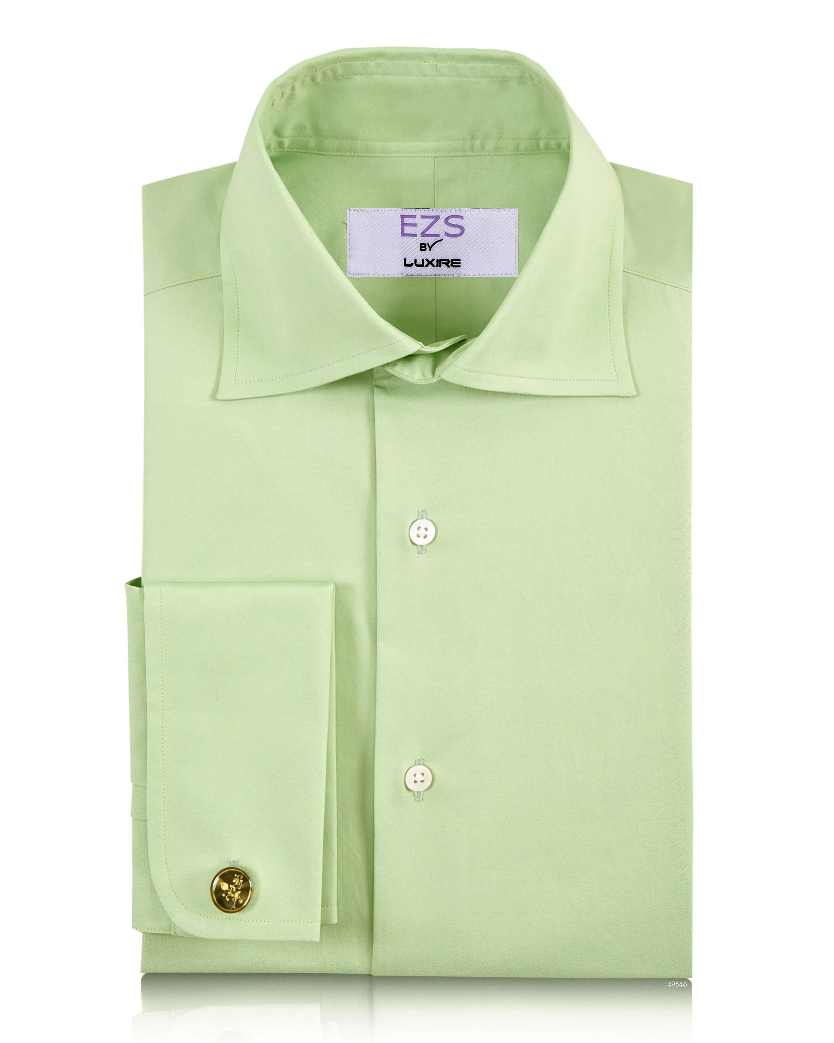 Airflow Ventilation System EZS Light Green Pinpoint Oxford Shirt