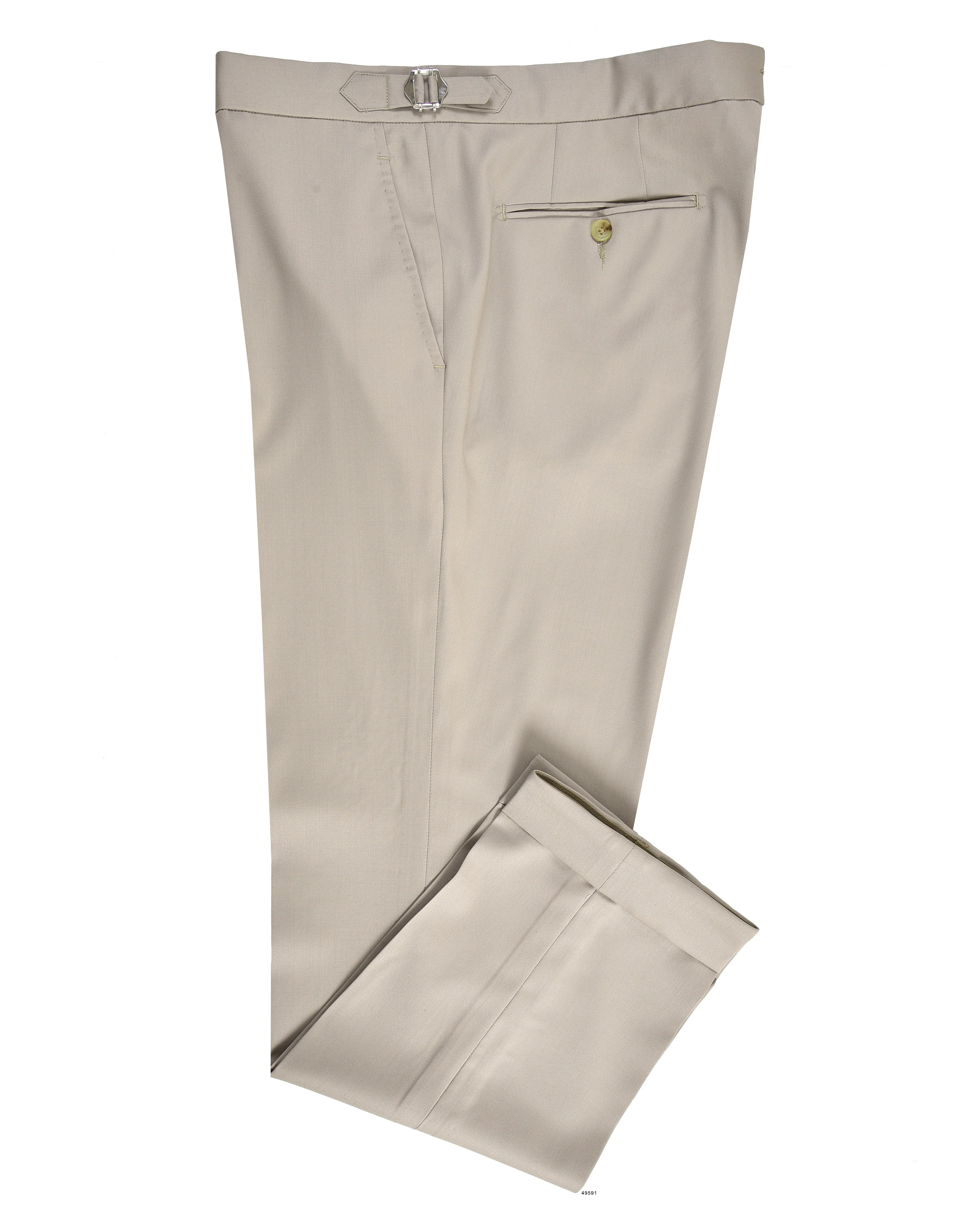 VBC Super 110's Khaki Twill clean look Stretchable Comfort