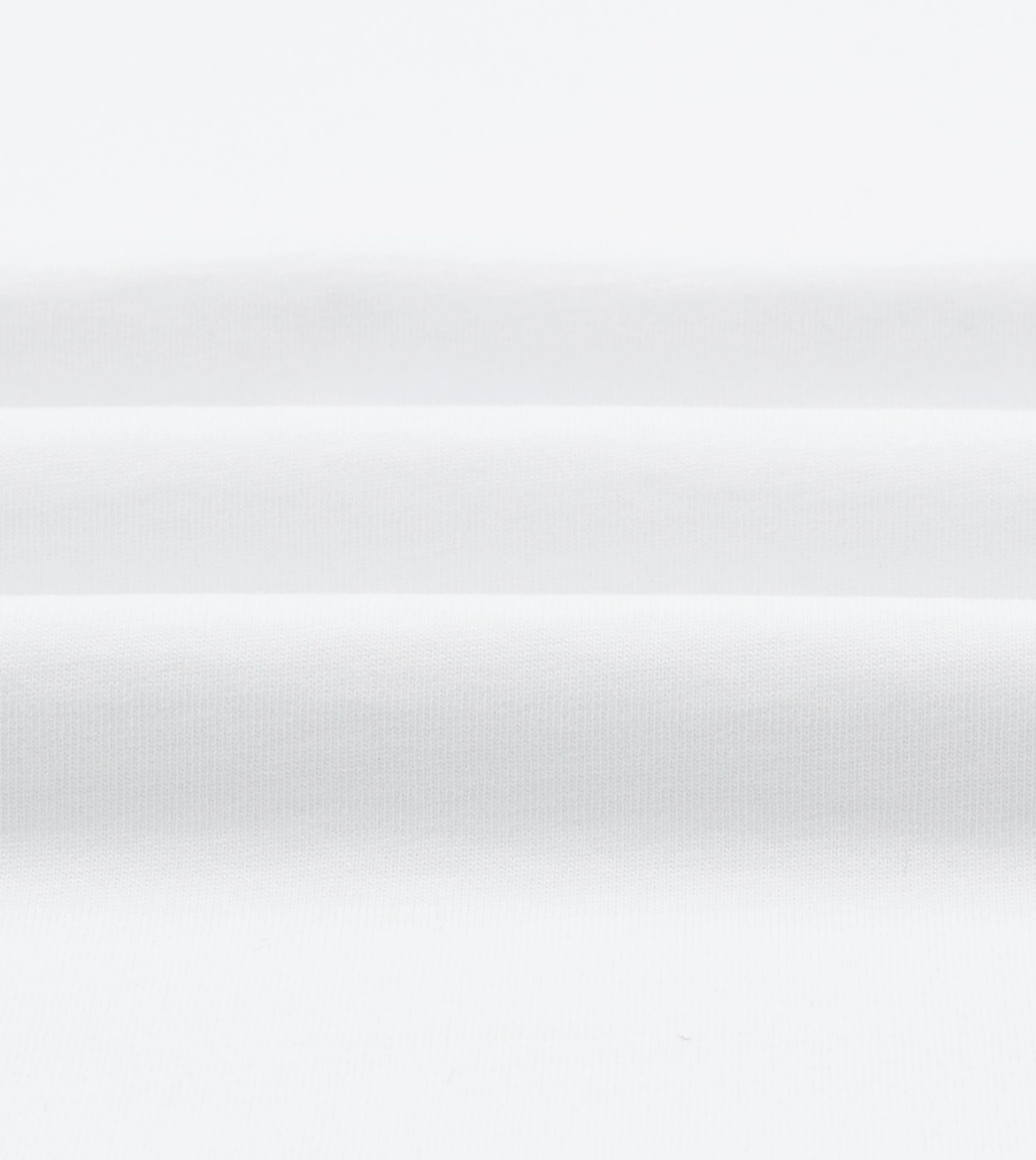 White and Red Tipped Ringer T-Shirt Lightweight Layer