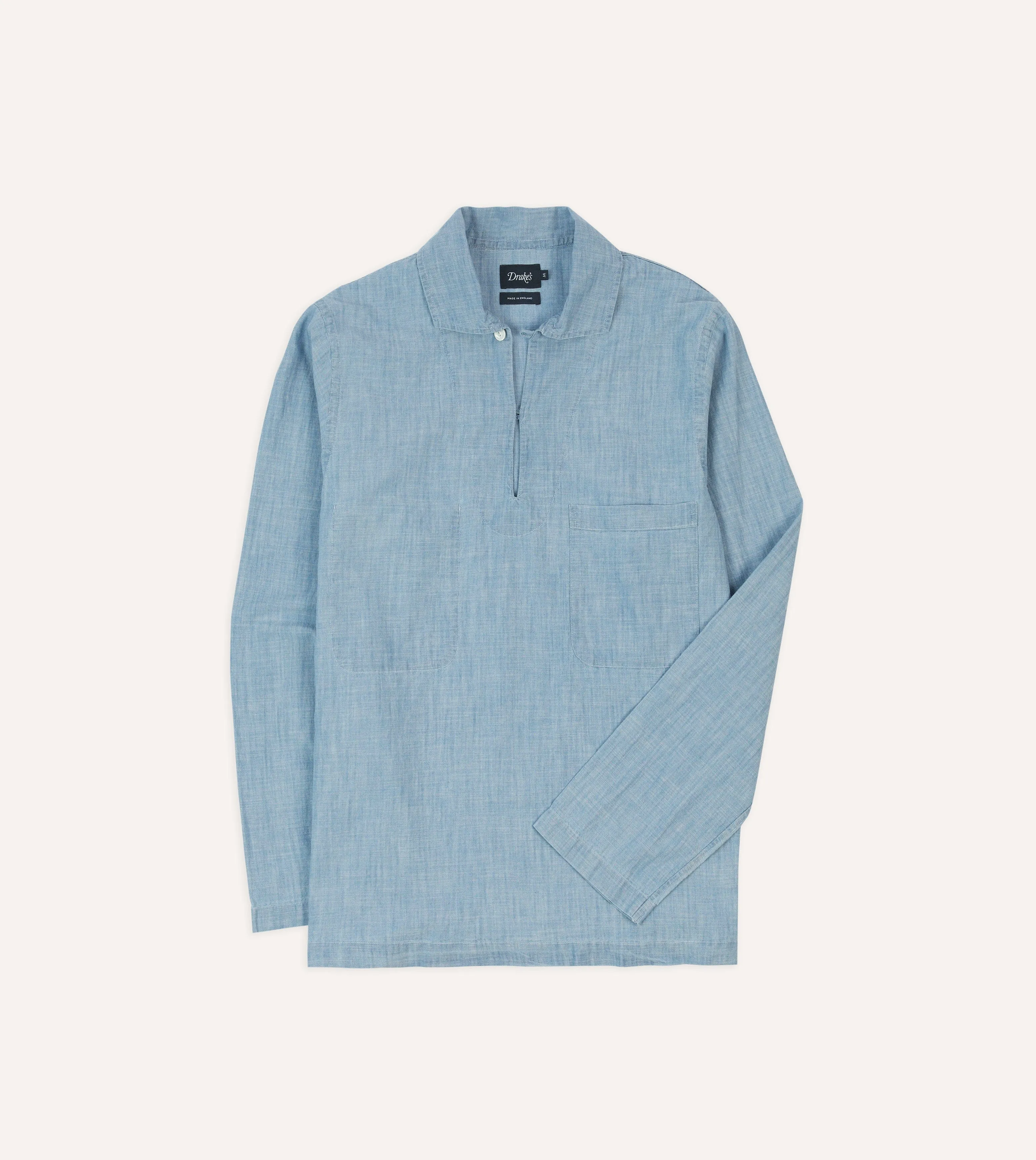 Blue Chambray Smock Weekend Adventure