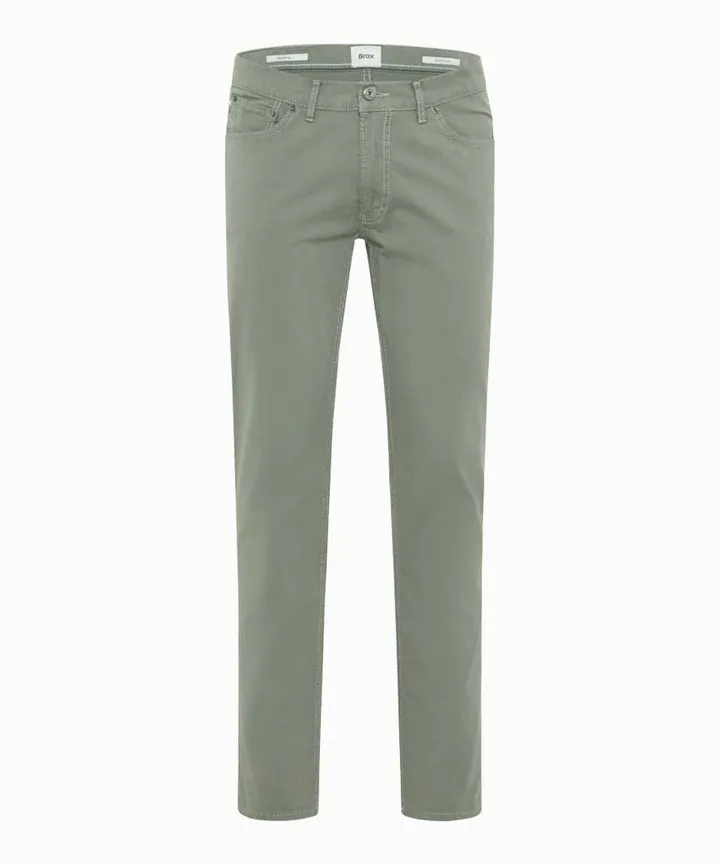 Brax Chuck Marathon 5-Pocket Pant in Mint Trendy Look