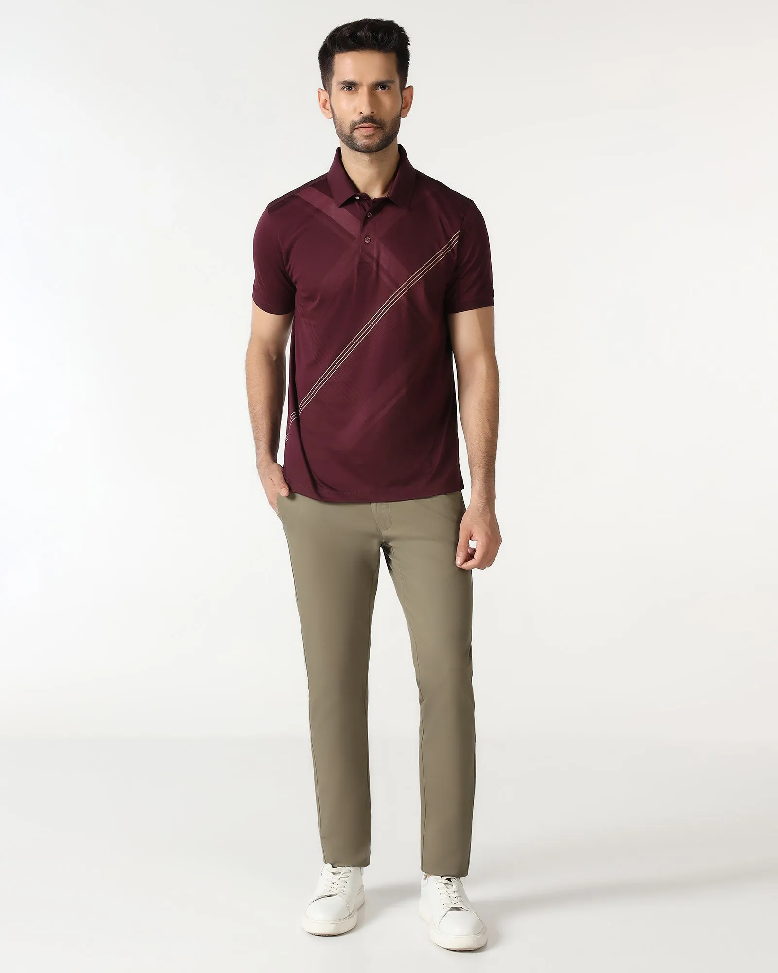 Quick Flex Mouse Textured Khakis - Segi