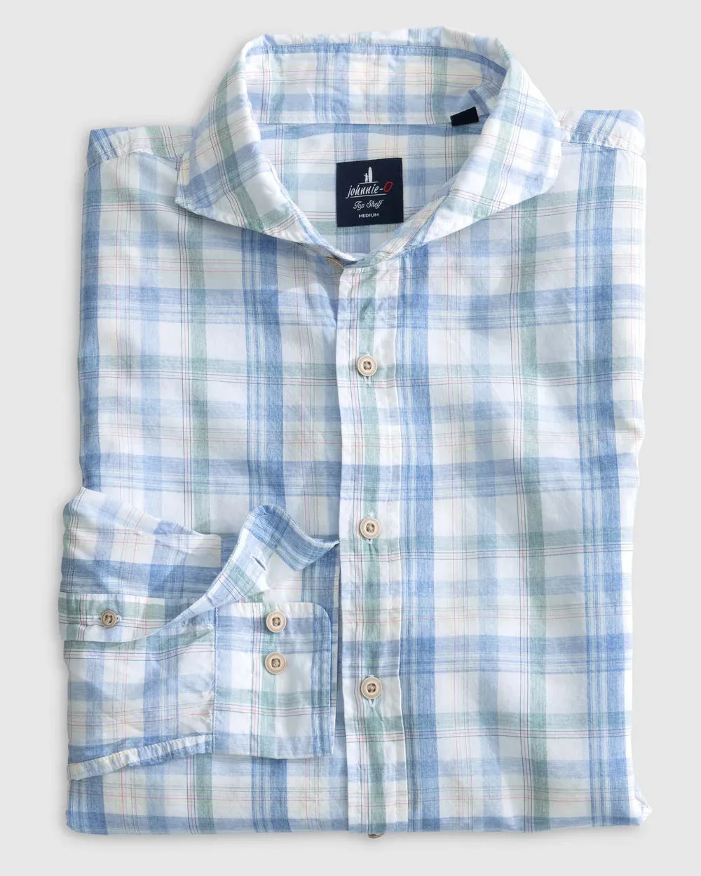 Liden Button-Up Top Shelf Odor Resistant Vibrant Hue