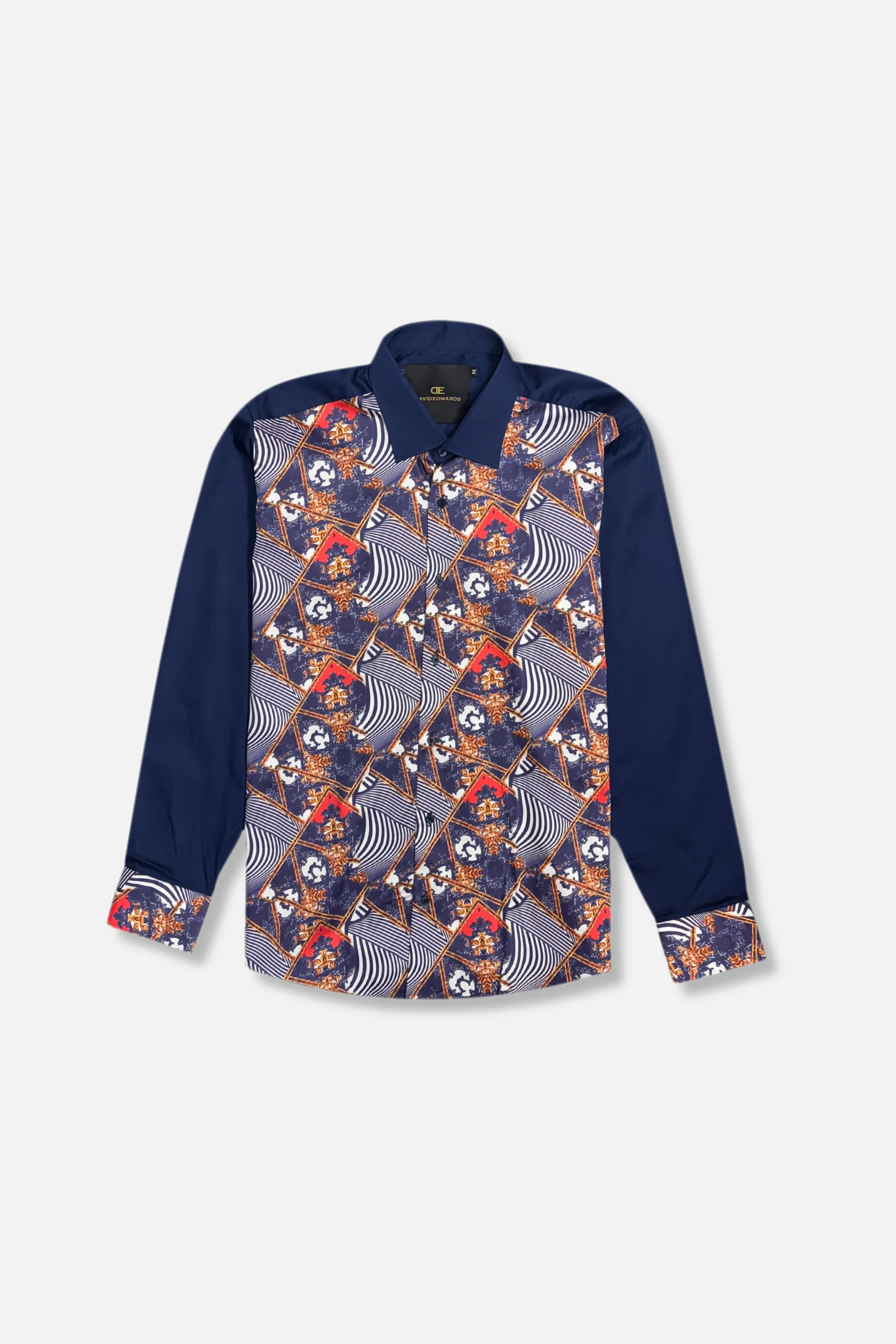 Davidson Long Sleeve Button Down Shirt HypoallergenicMaterial Friend Vibe