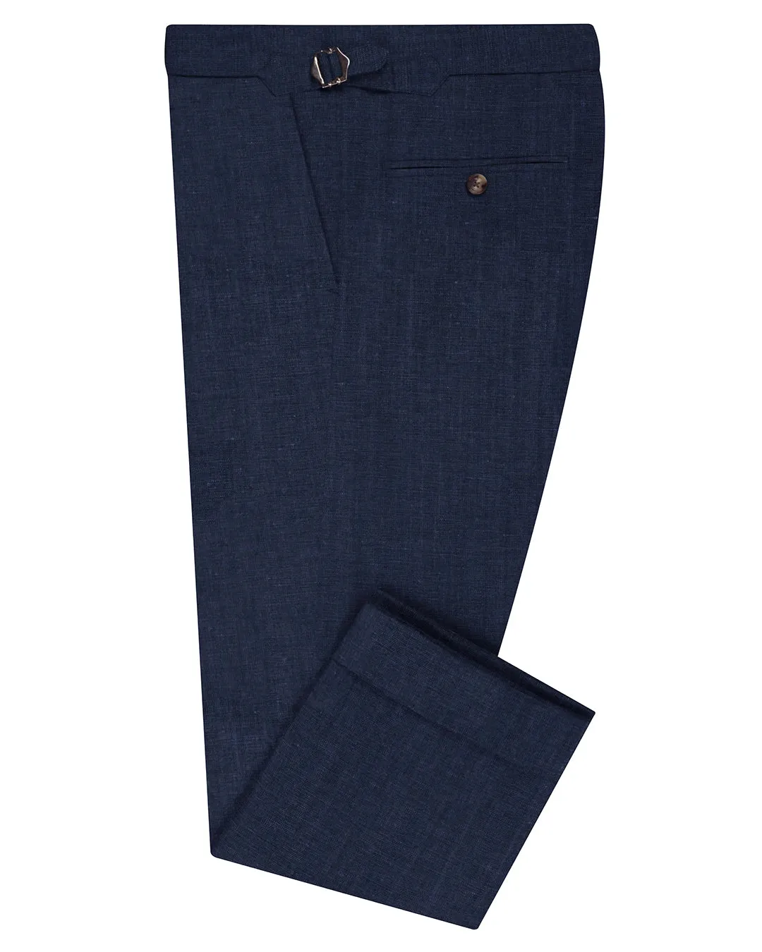 AntiSlipGrip Flat Seams VBC: Navy Blue Wool-Linen