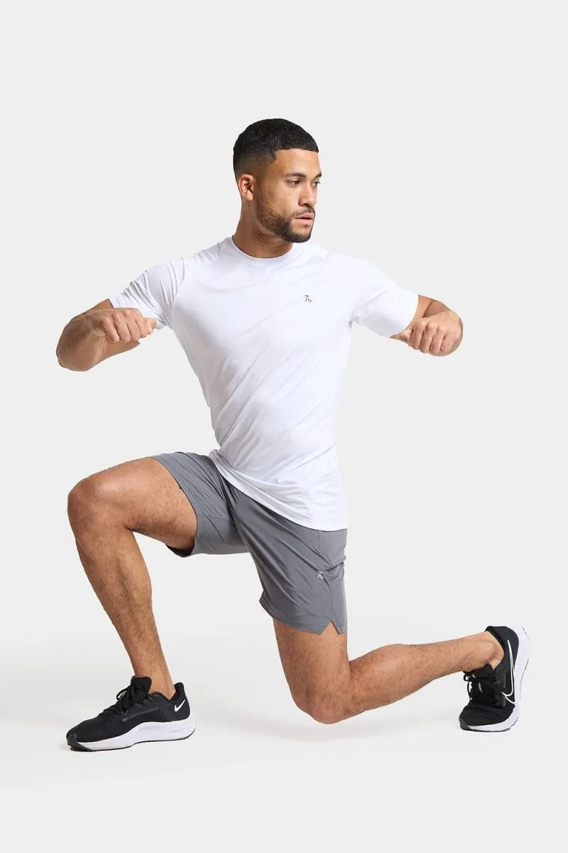 Active Lifestyle Weekend Fashion Training Top in White