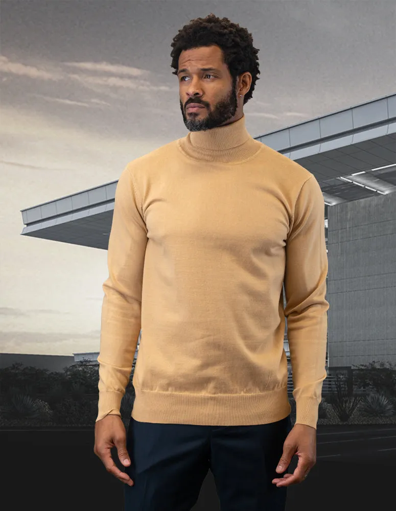 Seasonal Style CAMEL TURTLE NECK