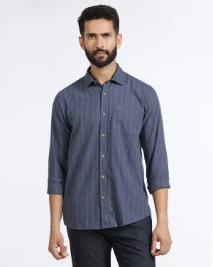 Blue Stripe Shirt - Numo Odor Control Technology Neutral Shade