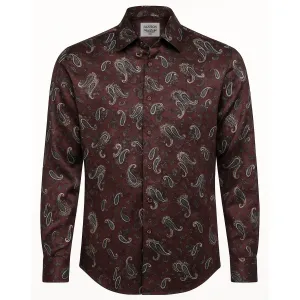 Ventilated Back Janson Sport Shirt-100% Cotton Satin Finish, European Made