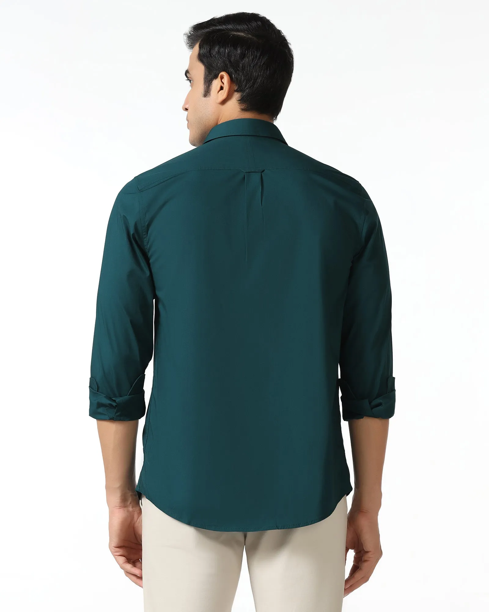 Beetle Solid Shirt - Lujo Anti Odor Treatment Advanced Moisture Management