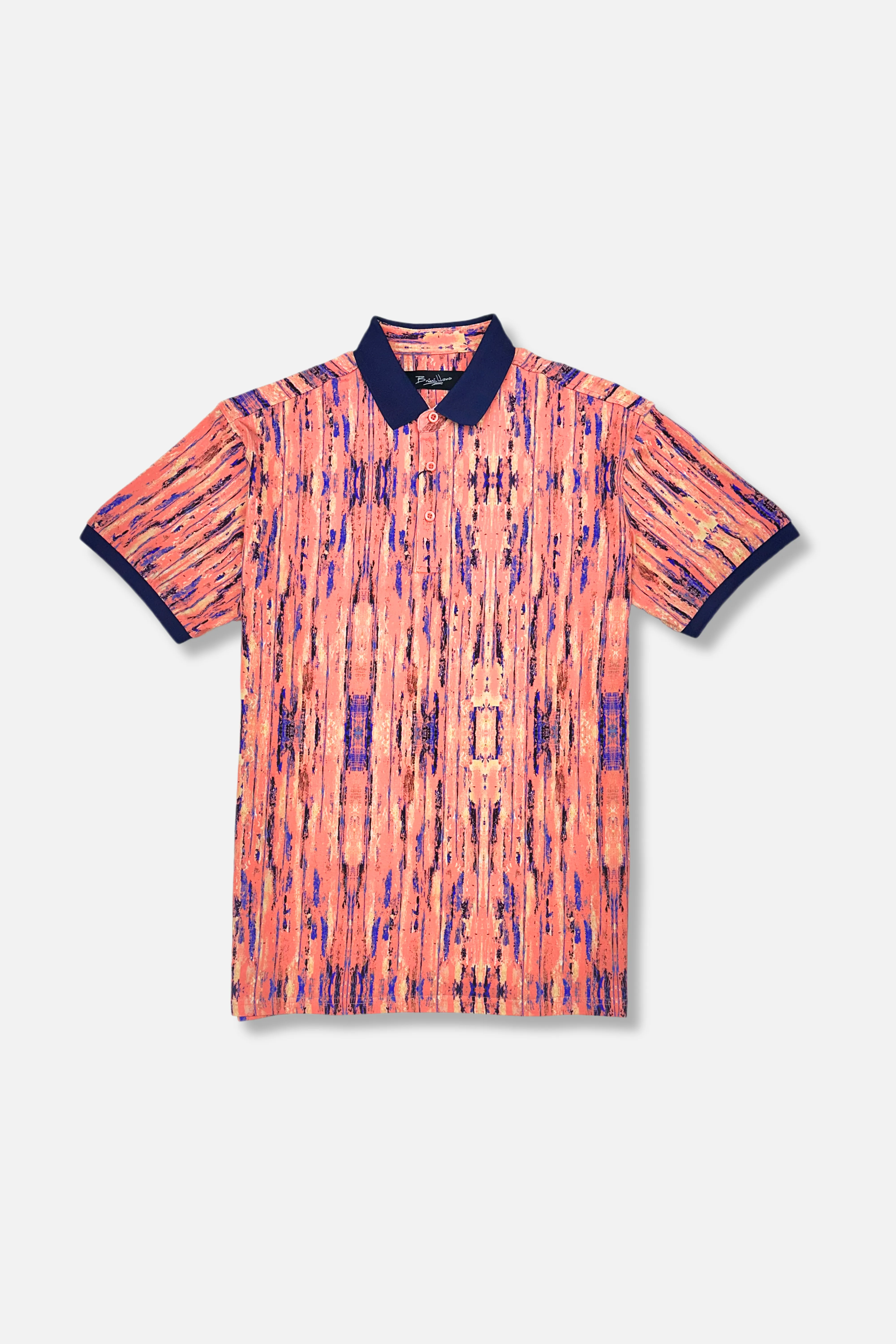 Pronto Printed Pique Polo Breathable Design