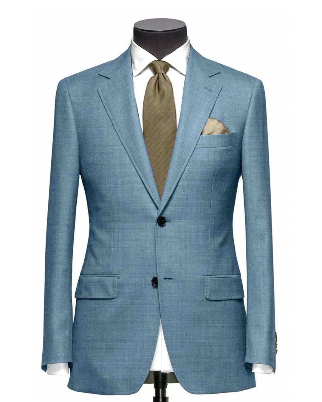 Glow In The Dark Accents Dugdale Fine Worsted - Duck Egg Blue Plain