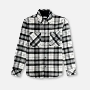 Vino Plaid Flannel Shirt Love Energy Low Care