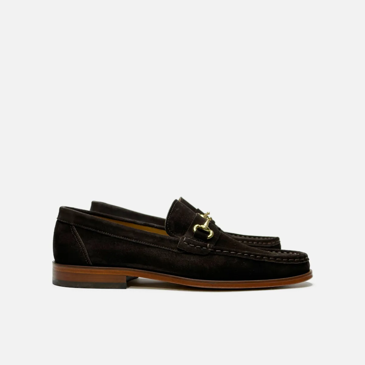 Daily Guard Art Spot Dante Horsebit Slip On Loafers