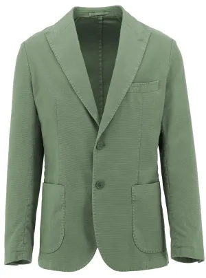 Seamless Shoulder Design Cagney Green Sports Jacket