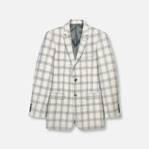 Modern Functional Design Geoffrey Plaid Wool Sport Coat