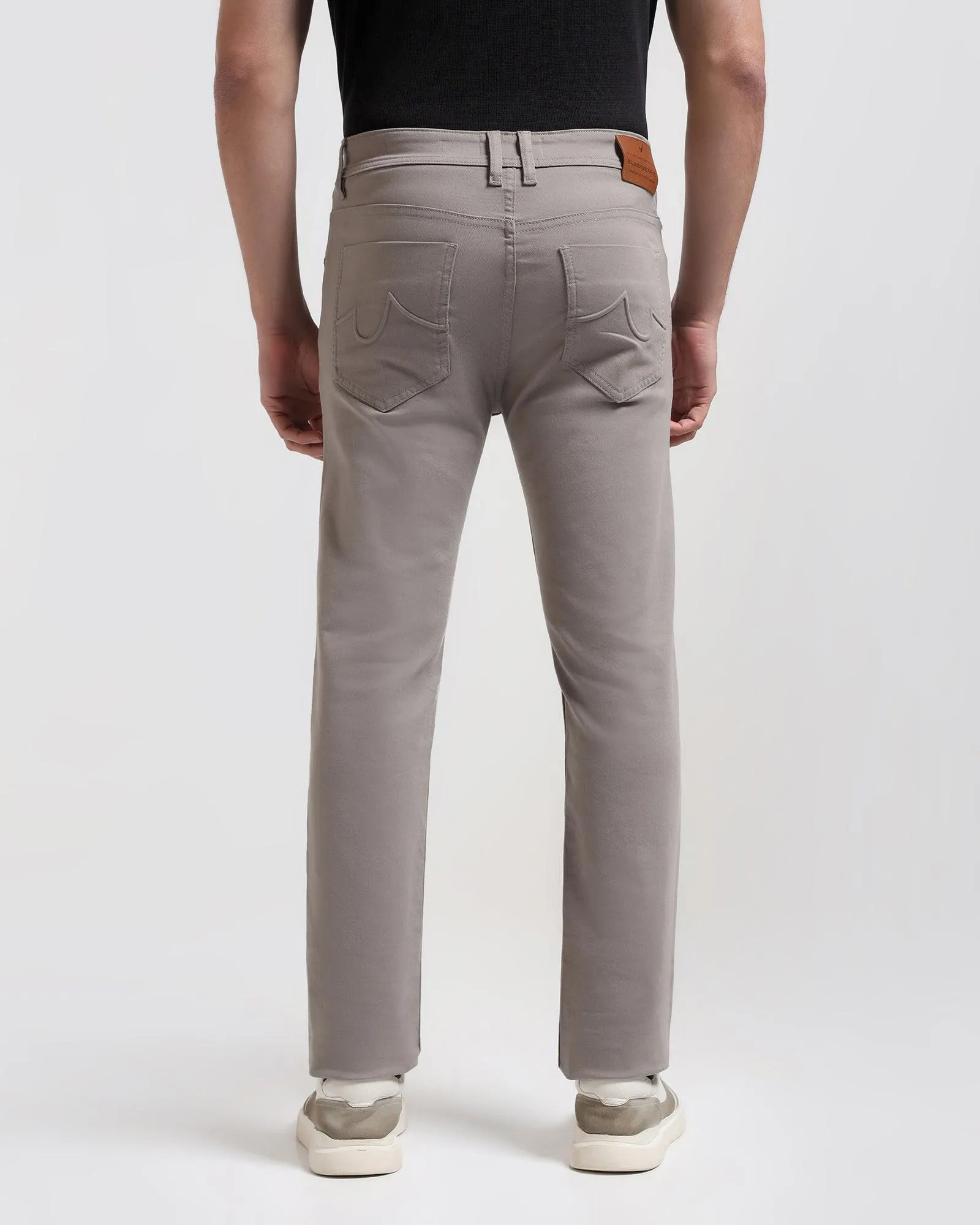 Party Look Urban Explorer Slim Yonk Fit Grey Textured Jeans - Rene