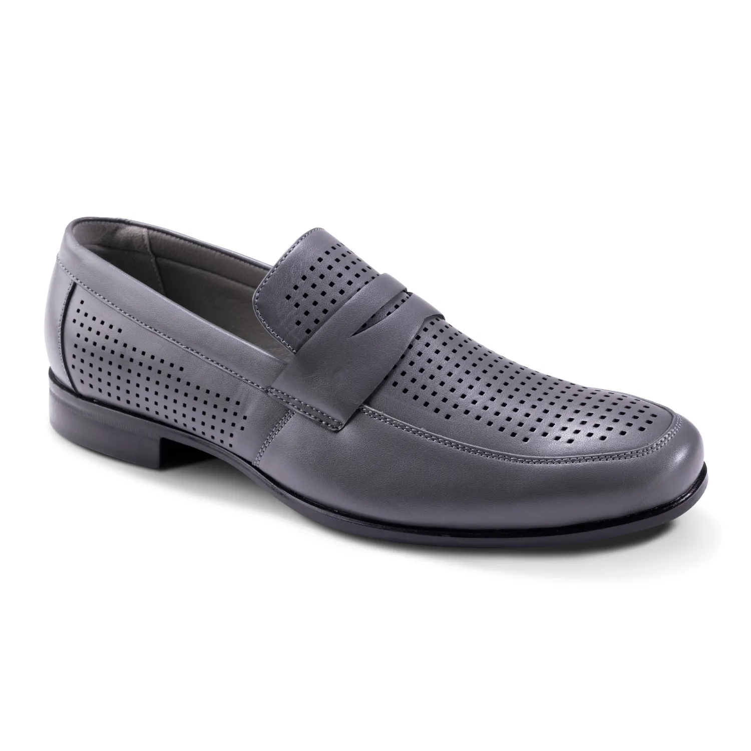 Sole Firm Quick Breeze Montique Grey Casual Summer Loafer Shoes S84