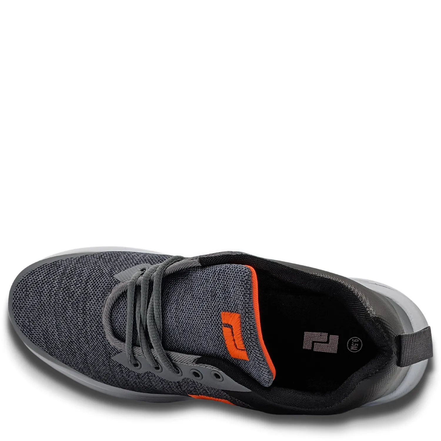 LEGACY Men's Dark Grey Ultralight Athletic Shoes SP664 Petal Jog