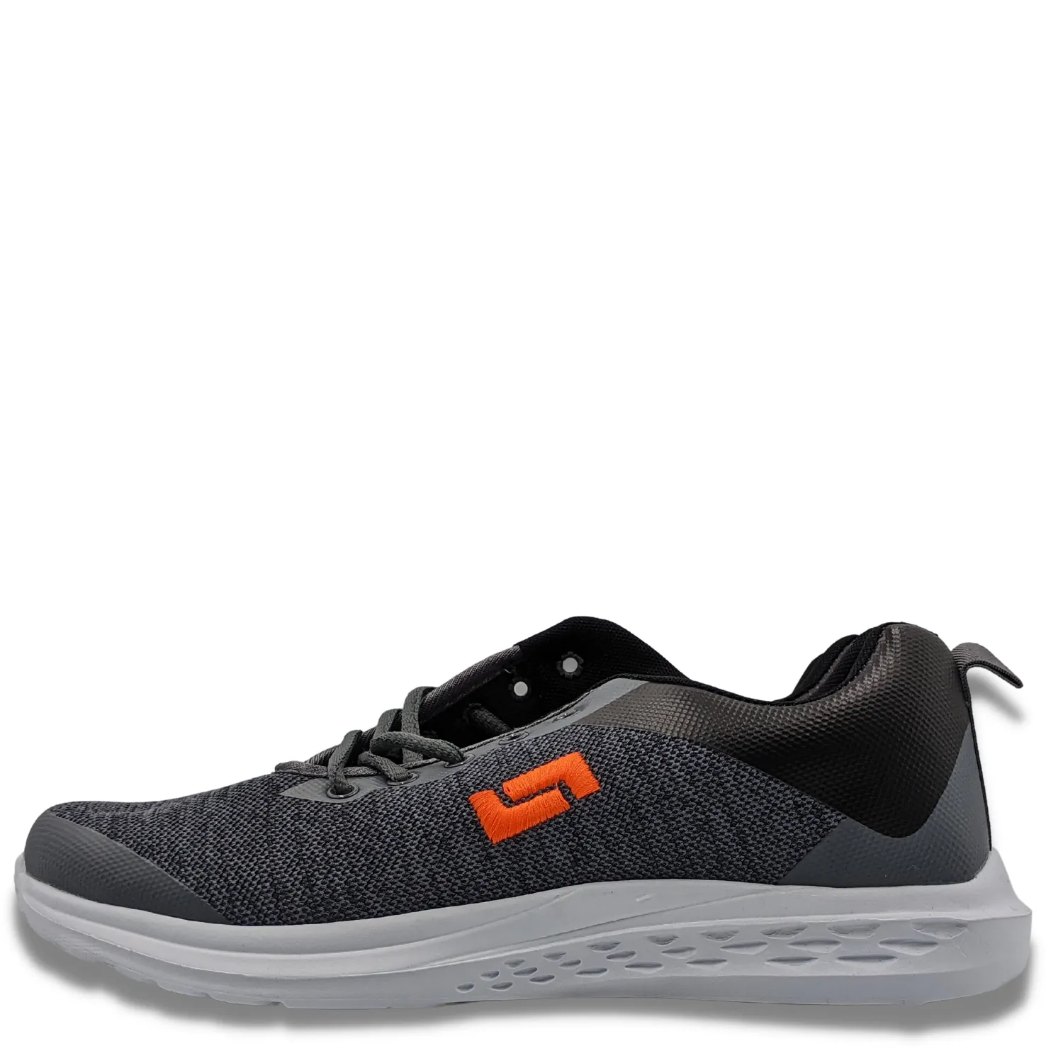 LEGACY Men's Dark Grey Ultralight Athletic Shoes SP664 Adaptive Fit