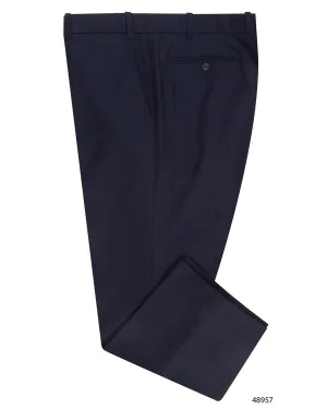Plus-size option VBC - 4 Ply Tropical Wool: Navy Dress Pant