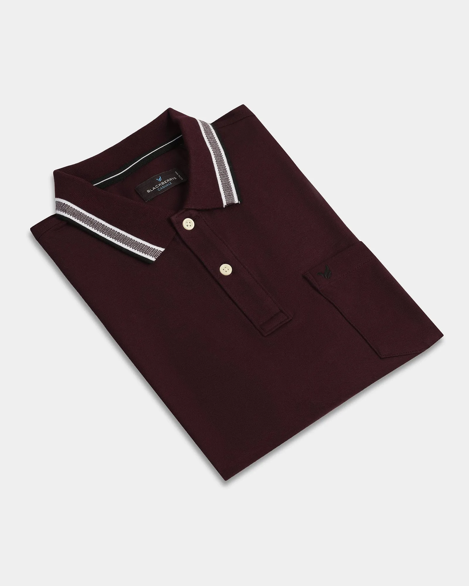 Wine Solid T-Shirt - Taurus Lightweight Wear