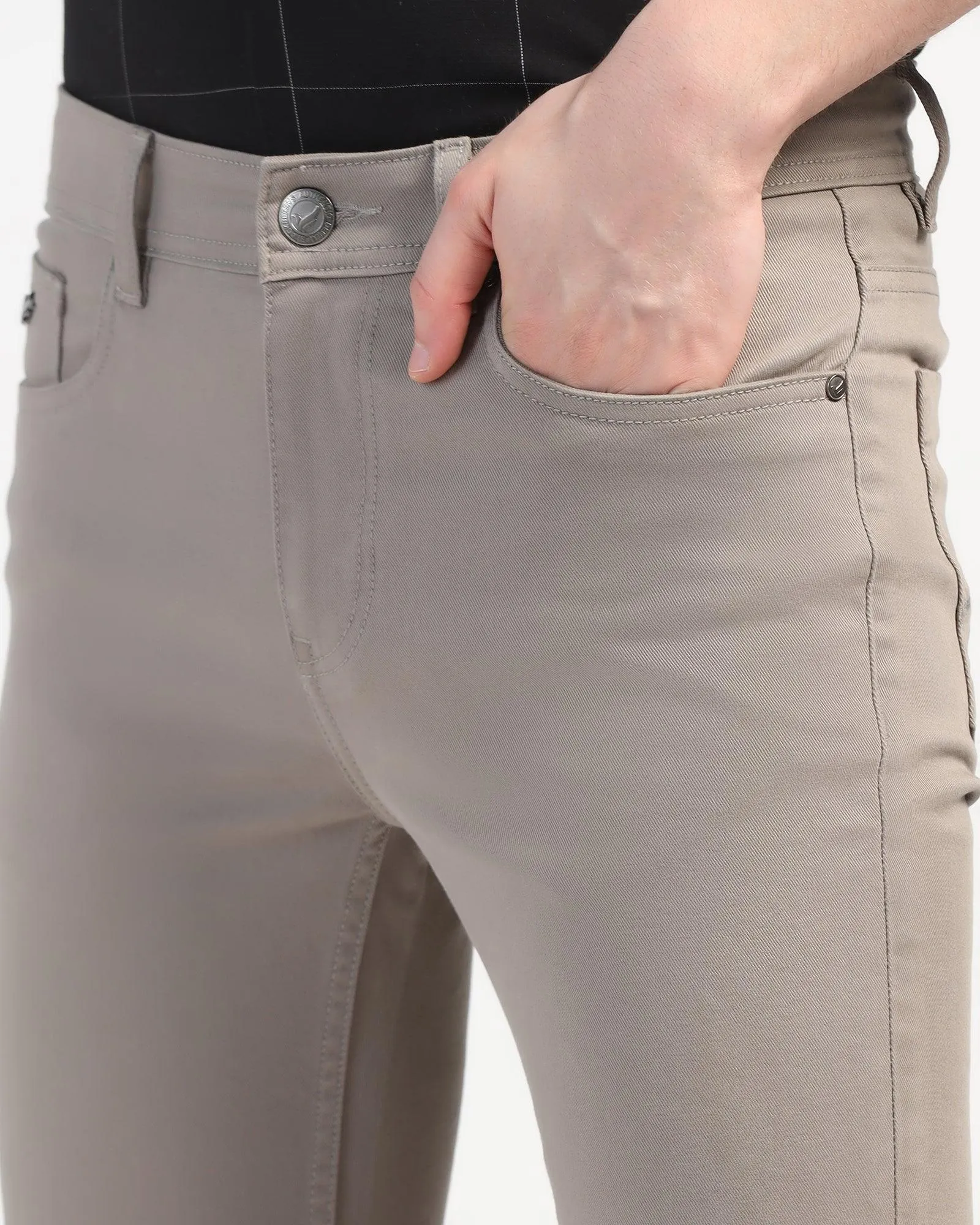 Vintage Lover Smooth Bold Bleed Zero Slim Yonk Fit Grey Jeans - Rene