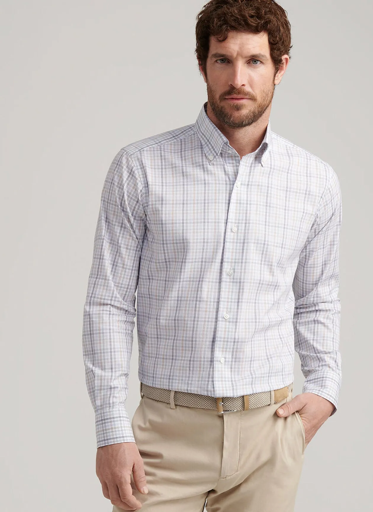 Orvieto Cotton Sport Shirt Adjustable Cuffs