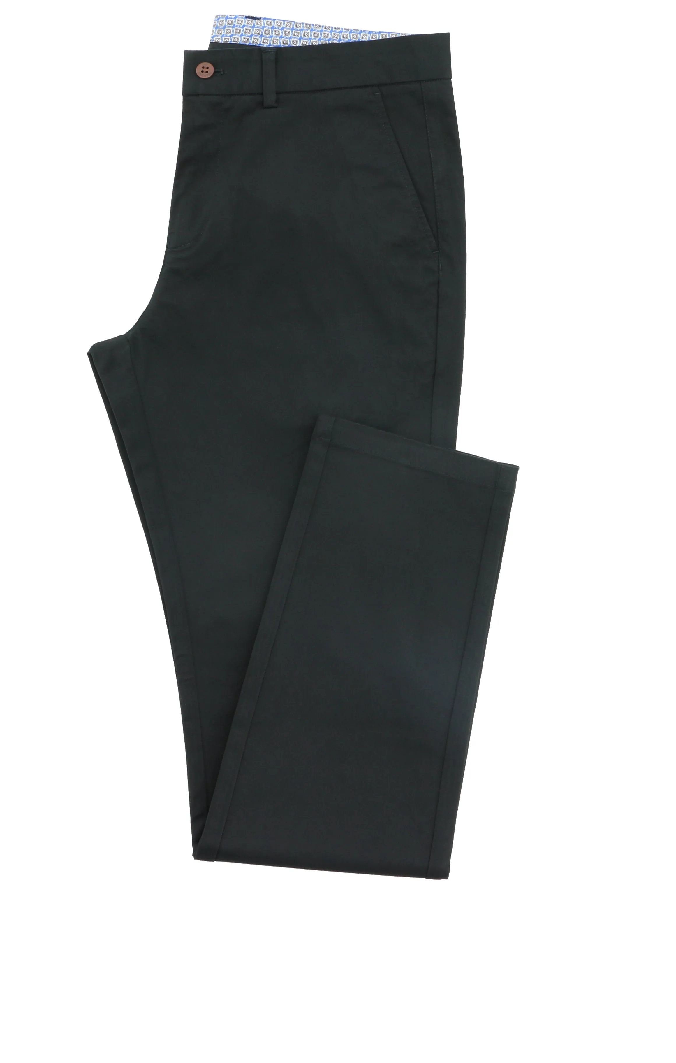 Quick Comfort Black 490 Slim Chino
