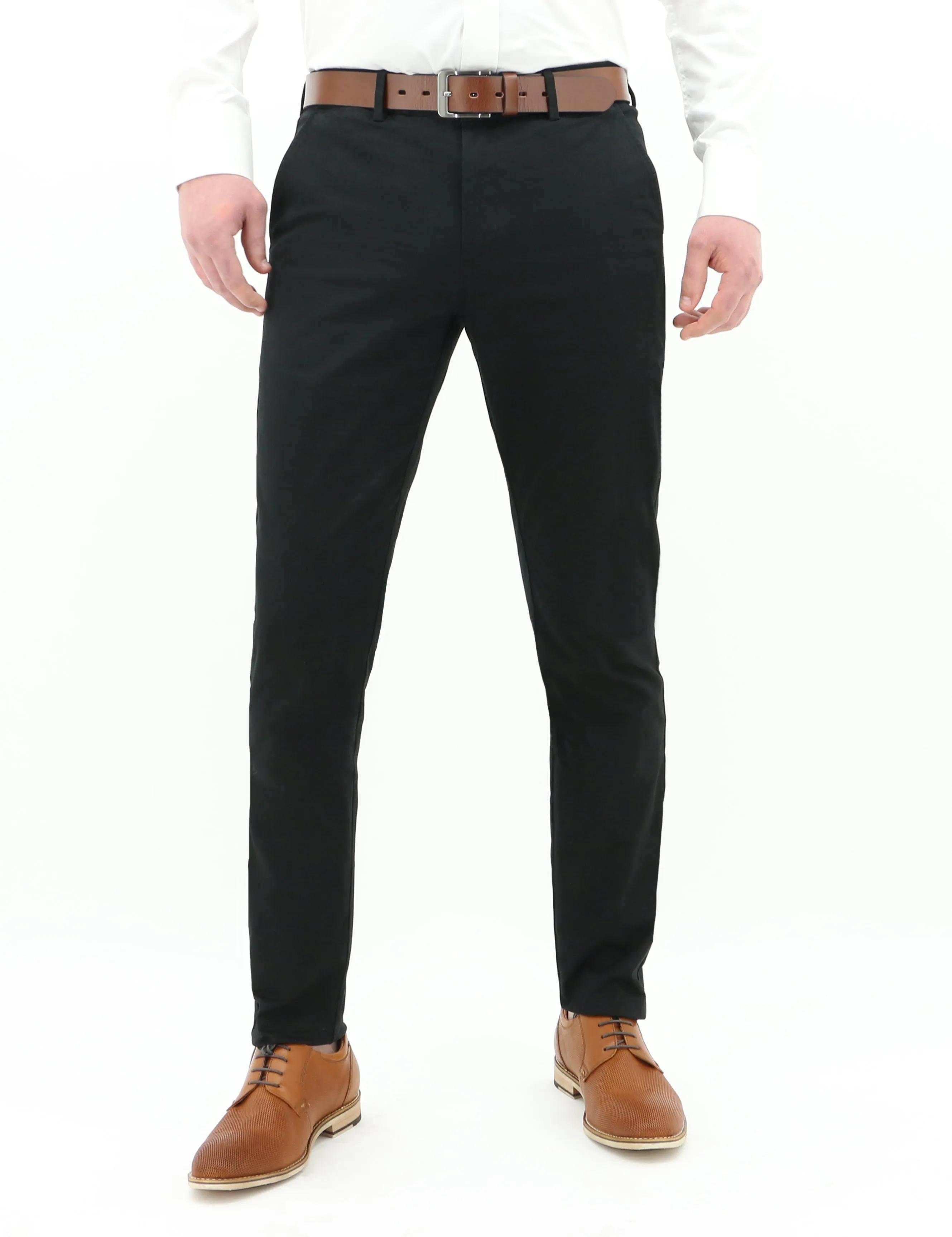Black 490 Slim Chino UVProtectionCoating