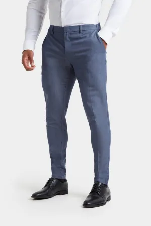 Athletic Fit Essential Pants in Chambray LowProfileTopstitching
