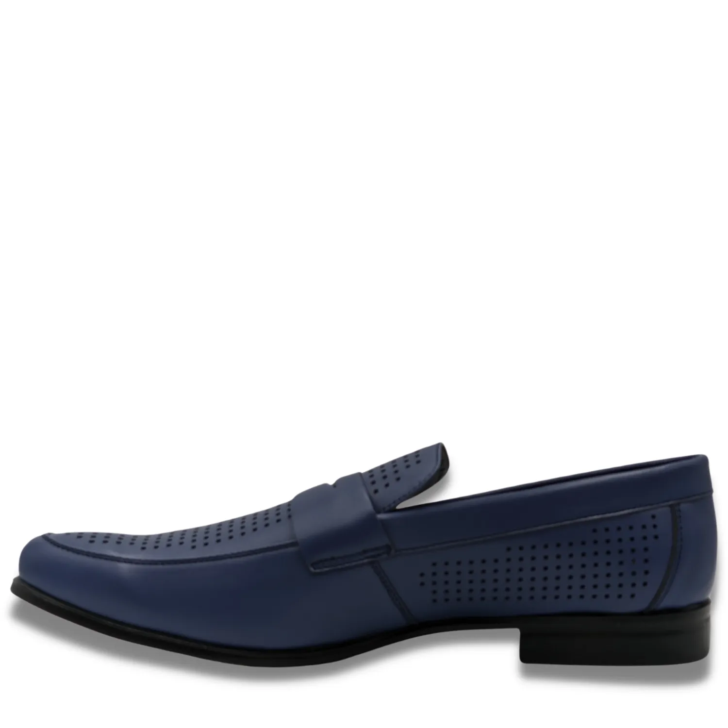 Montique Navy Casual Summer Loafer Shoes S84 Trendy Style Sunrise Walk