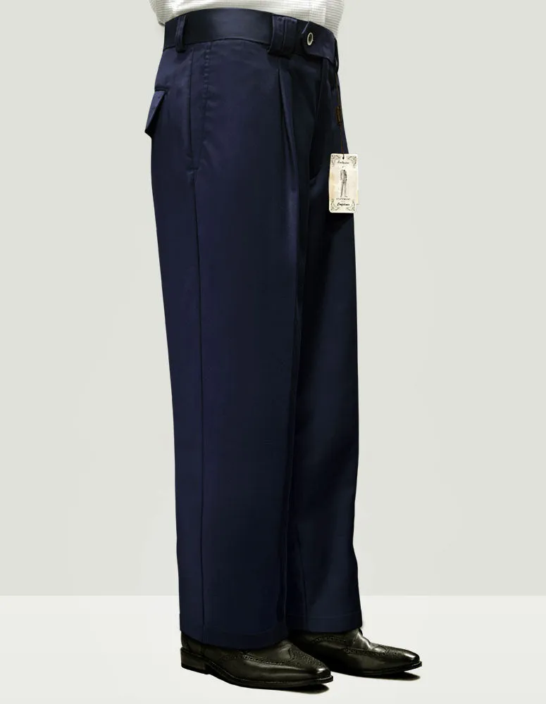 Comfy Style NAVY WIDE LEG DRESS PANTS