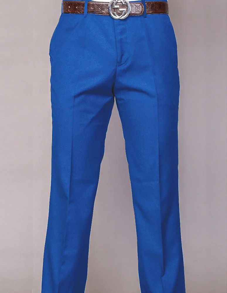 ROYAL MODERN FIT FLAT FRONT DRESS PANTS WindResistantMaterial Body shaping