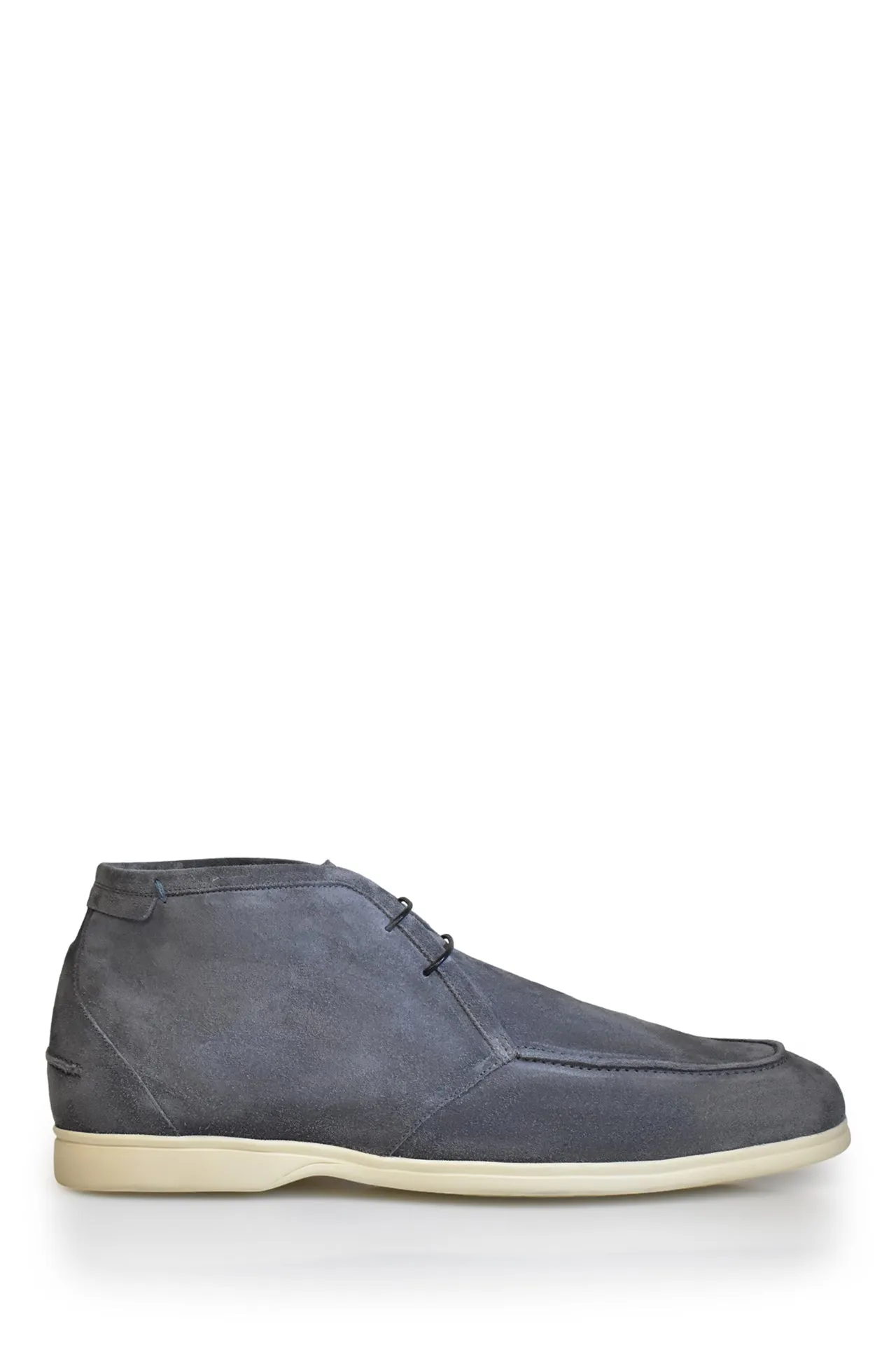 Suede Chukka Boot in Gunmetal Teen Edge Stone Glam