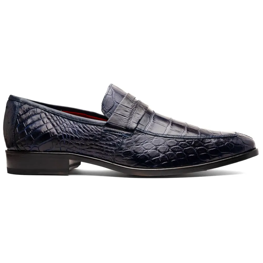 Matteo Navy Cushioned Footbed