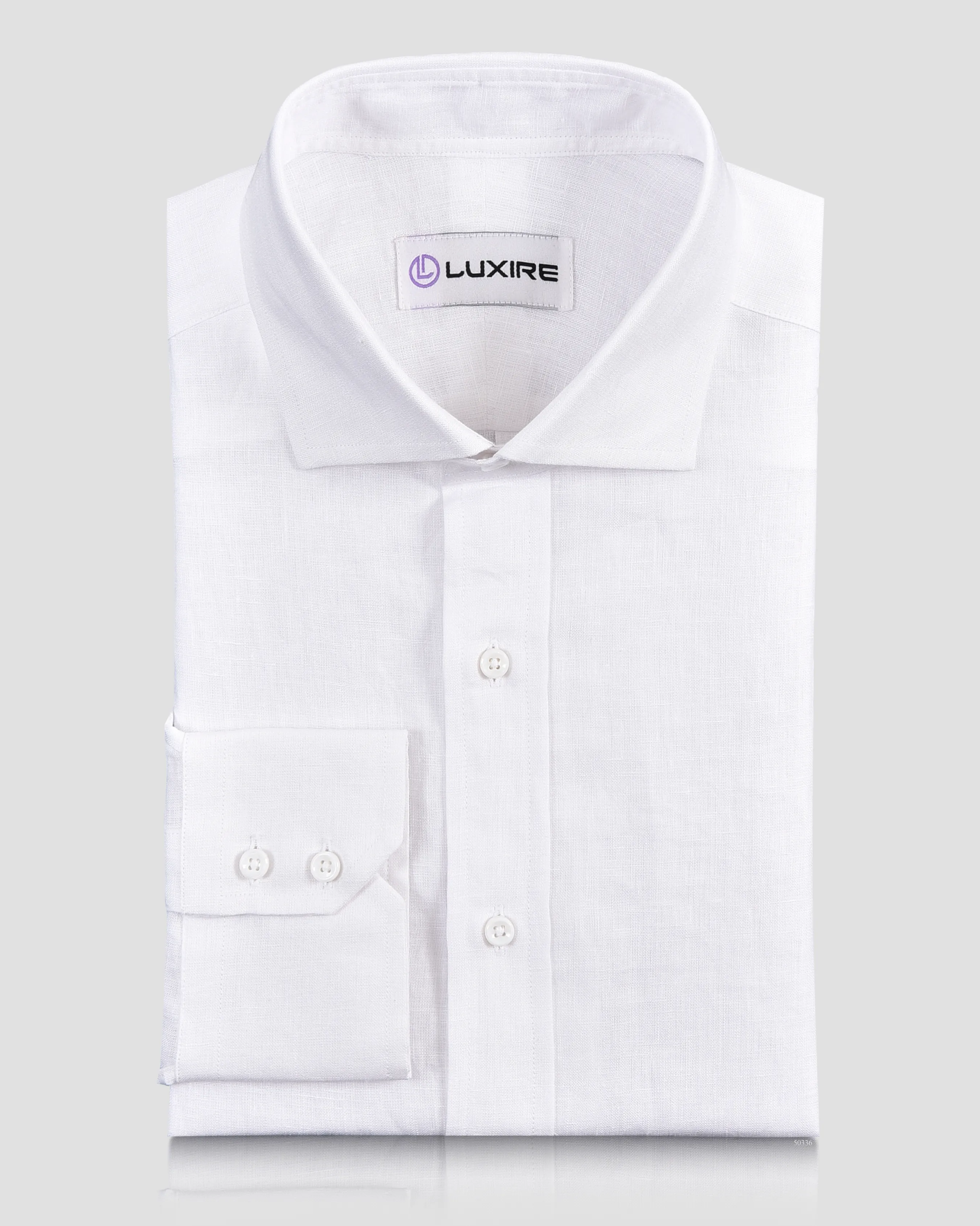 Casual Look Crisp White Linen shirt